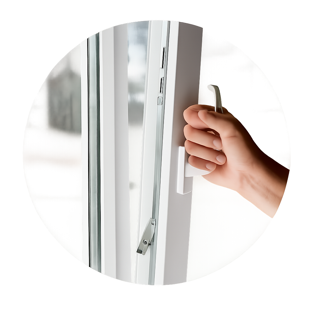 Muffa nera nell’angolo del soffitto vicino a una finestra, dovuta a condensa e umidità elevata.